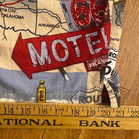 David Carey Originals Men’s Size M Historic Route 66 Cotton Blend Graphic Shirt - Picture 16 of 16